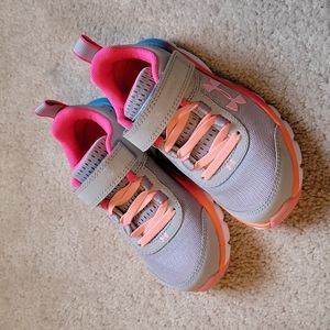 BRAND NEW Under Armour girls/toddler sneakers, size 11